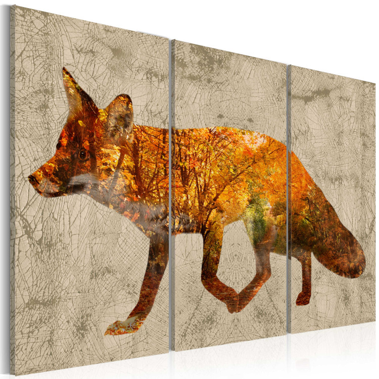 Canvas Fox in The Wood 61848 additionalImage 2