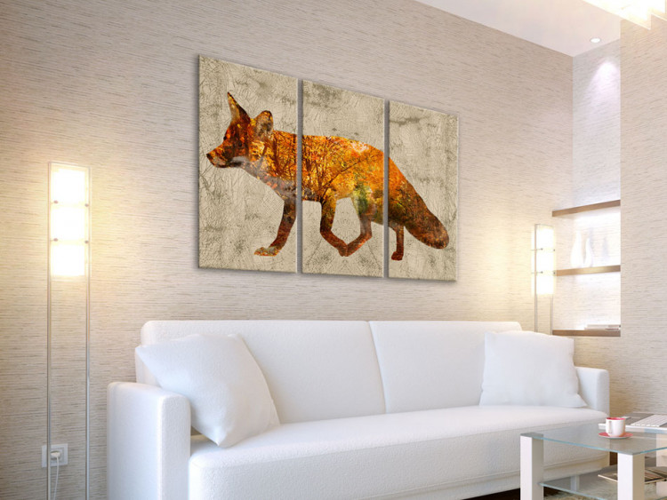 Canvas Fox in The Wood 61848 additionalImage 3