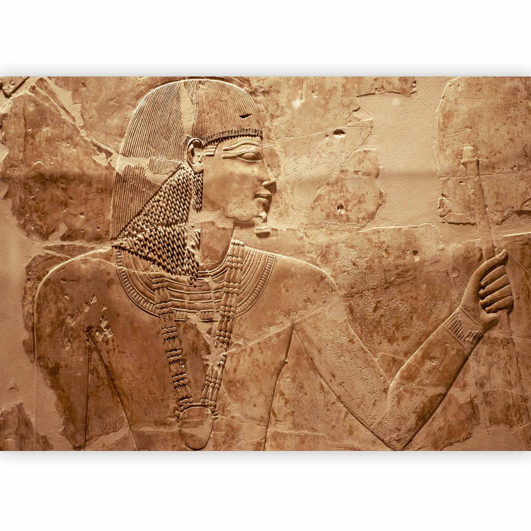 Photo Wallpaper Pharaoh Figure - Ancient Egypt Motif with Stone Bas-Relief 64748 additionalImage 5