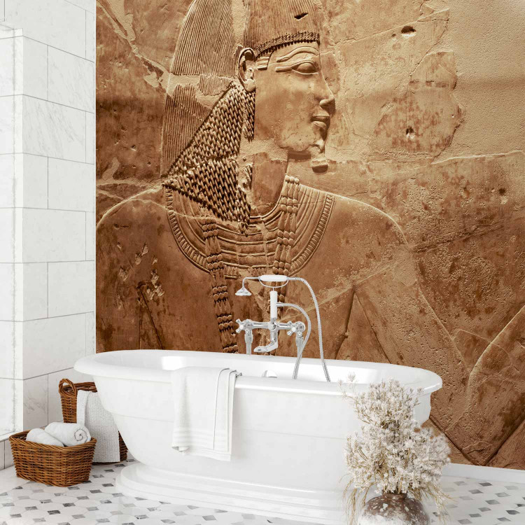Photo Wallpaper Pharaoh Figure - Ancient Egypt Motif with Stone Bas-Relief 64748 additionalImage 8