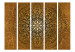 Room Separator Sacred Circle II - brown mandala with oriental ornament motif 95448 additionalThumb 3
