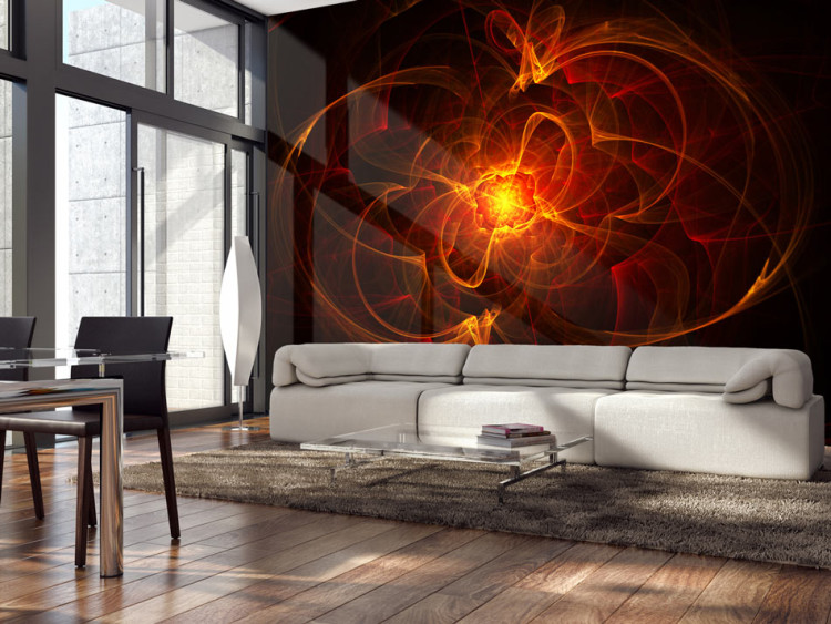 Photo Wallpaper Abstract fire 97648
