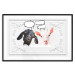 Wall Poster Funny goats - humorous composition with a black and white animal 114358 additionalThumb 27