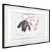 Wall Poster Funny goats - humorous composition with a black and white animal 114358 additionalThumb 7