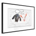 Wall Poster Funny goats - humorous composition with a black and white animal 114358 additionalThumb 13