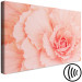 Canvas Print Delicate flower - a subtle plant in the color of natural pink 117758 additionalThumb 6