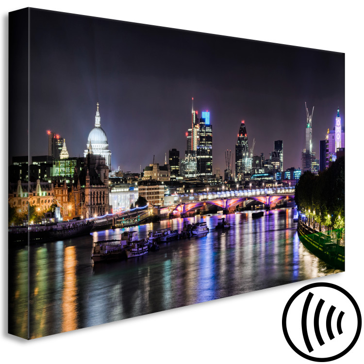 Canvas London Lights (1 Part) Colourful 123658 additionalImage 6