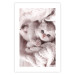 Wall Poster Rest Lover - cat wrapped in a pink woolen blanket 124458 additionalThumb 25