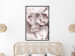 Wall Poster Rest Lover - cat wrapped in a pink woolen blanket 124458 additionalThumb 9