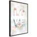 Poster Colorful Love - English text with flowers on a blurred background 125258 additionalThumb 10