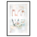 Poster Colorful Love - English text with flowers on a blurred background 125258 additionalThumb 15