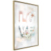 Poster Colorful Love - English text with flowers on a blurred background 125258 additionalThumb 12