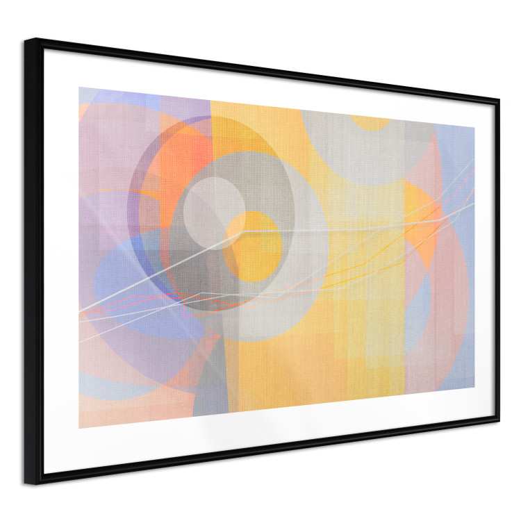 Wall Poster Pastel Nostalgia - abstract and colorful geometric figures 126658 additionalImage 6
