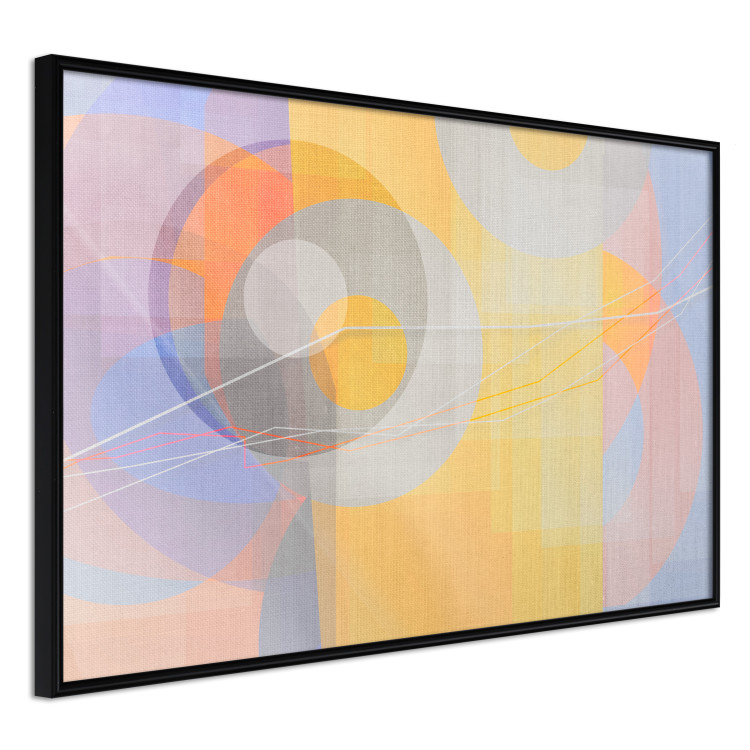 Wall Poster Pastel Nostalgia - abstract and colorful geometric figures 126658 additionalImage 11