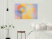 Wall Poster Pastel Nostalgia - abstract and colorful geometric figures 126658 additionalThumb 2