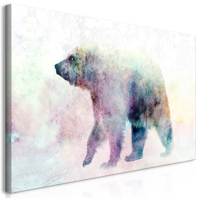 Large canvas print Lonely Bear II [Large Format] 127558 additionalImage 2
