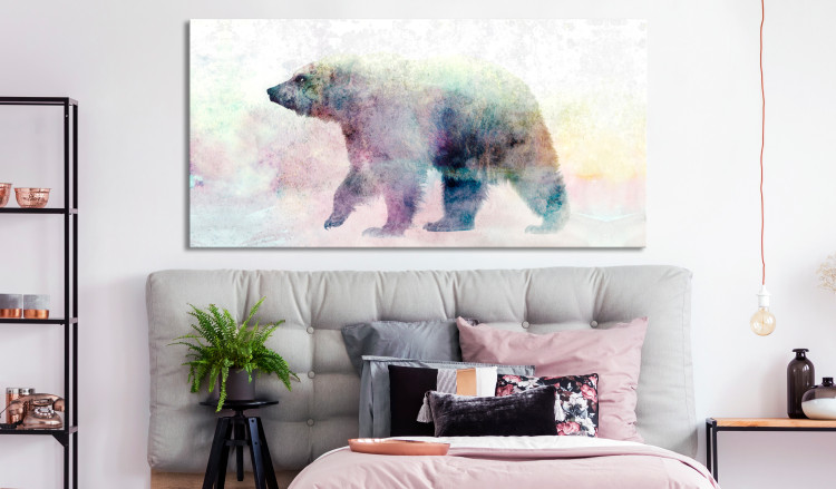 Large canvas print Lonely Bear II [Large Format] 127558 additionalImage 5