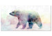 Large canvas print Lonely Bear II [Large Format] 127558