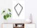 Poster Geometric Shape - line art figures on white contrasting background 127958 additionalThumb 2