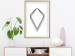 Poster Geometric Shape - line art figures on white contrasting background 127958 additionalThumb 22