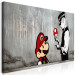 Large canvas print Mario Bros on Concrete II [Large Format] 128558 additionalThumb 2