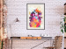 Poster Watercolor Dog - unique colorful abstraction with domestic animal 128858 additionalThumb 24