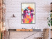 Poster Watercolor Dog - unique colorful abstraction with domestic animal 128858 additionalThumb 4