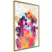Poster Watercolor Dog - unique colorful abstraction with domestic animal 128858 additionalThumb 12