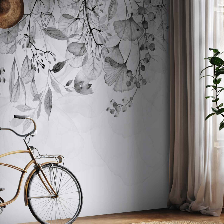 Wall Mural Foggy Nature - Grey 129558 additionalImage 7