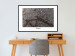 Wall Poster Brown Map of Paris - city map and English text on a white background 130758 additionalThumb 23