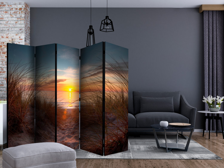 Room Divider Screen Sunset over the Atlantic Ocean II (5-piece) - seascape 132958 additionalImage 4