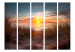 Room Divider Screen Sunset over the Atlantic Ocean II (5-piece) - seascape 132958 additionalThumb 3