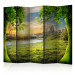 Room Divider Screen Meadow of Dreams II (5-piece) - landscape among trees overlooking a meadow 134158