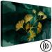 Canvas Golden Ginkgo (1-piece) Wide - landscape of plant in glamour style 134458 additionalThumb 6