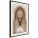 Wall Poster Oriental Arches - bright corridor architecture amidst columns in Morocco 134758 additionalThumb 2
