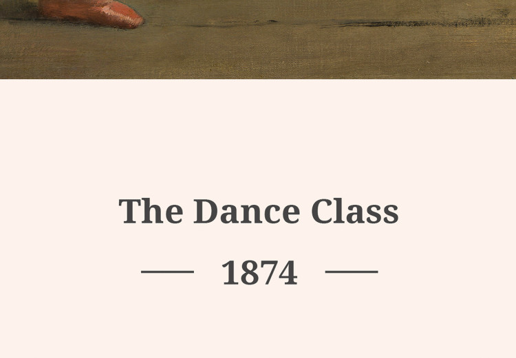 Wall Poster Dance Class - black English text and people dancing ballet 137858 additionalImage 6