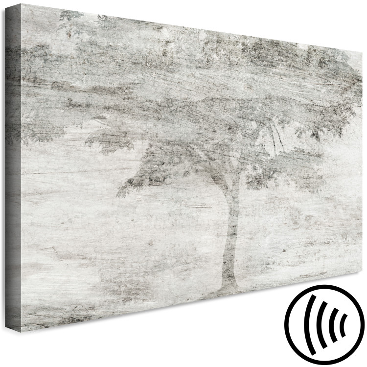 Canvas Art Print Hazy Tree (1-piece) Wide - third variant - landscape 138258 additionalImage 6