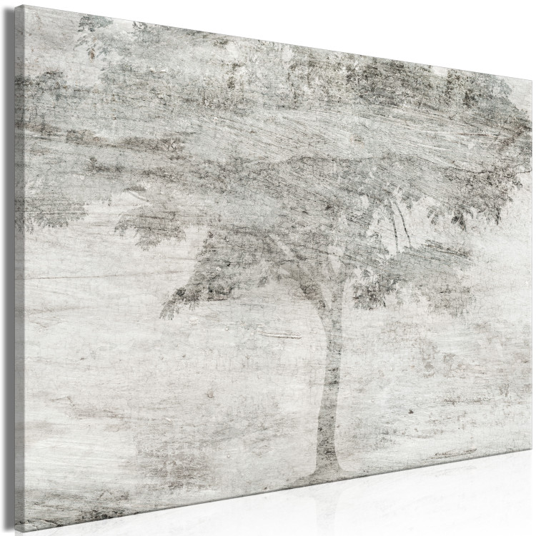 Canvas Art Print Hazy Tree (1-piece) Wide - third variant - landscape 138258 additionalImage 2