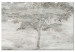 Canvas Art Print Hazy Tree (1-piece) Wide - third variant - landscape 138258