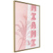 Poster Delicate Neon - Inscription Miami Made of Pink Letters 144358 additionalThumb 5