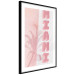 Poster Delicate Neon - Inscription Miami Made of Pink Letters 144358 additionalThumb 8