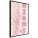 Poster Delicate Neon - Inscription Miami Made of Pink Letters 144358 additionalThumb 4