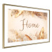 Poster Home - Inscription Among Dried Plants and Feathers in Warm Boho Shades 144758 additionalThumb 8