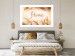 Poster Home - Inscription Among Dried Plants and Feathers in Warm Boho Shades 144758 additionalThumb 12