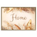 Poster Home - Inscription Among Dried Plants and Feathers in Warm Boho Shades 144758 additionalThumb 23