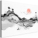Canvas Watercolor Mountains (1-piece) - beautiful natural landscape in Japanese style 145358 additionalThumb 2