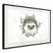Wall Poster Hedgehog - Cute Painted Animals and Plants on a Polka Dot Background 145758 additionalThumb 10