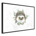 Wall Poster Hedgehog - Cute Painted Animals and Plants on a Polka Dot Background 145758 additionalThumb 6