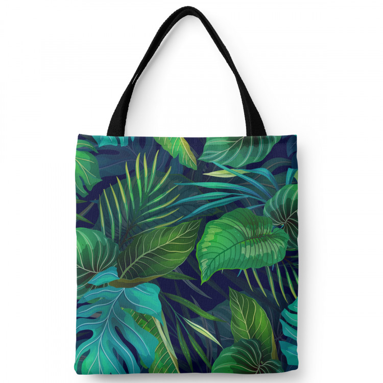 Shopping Bag Variety of Philodendrons - an exotic leaves in various shades of green 147558