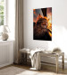 Canvas AI Maine Coon Cat - Animal on a Journey to the Setting Sun - Vertical 150158 additionalThumb 10